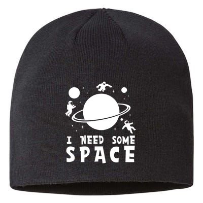 Funny I Need Some Space Kids Space Lover Space Sustainable Beanie