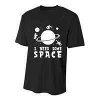 Funny I Need Some Space Kids Space Lover Space Youth Performance Sprint T-Shirt