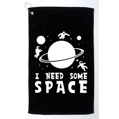 Funny I Need Some Space Kids Space Lover Space Golf Towel