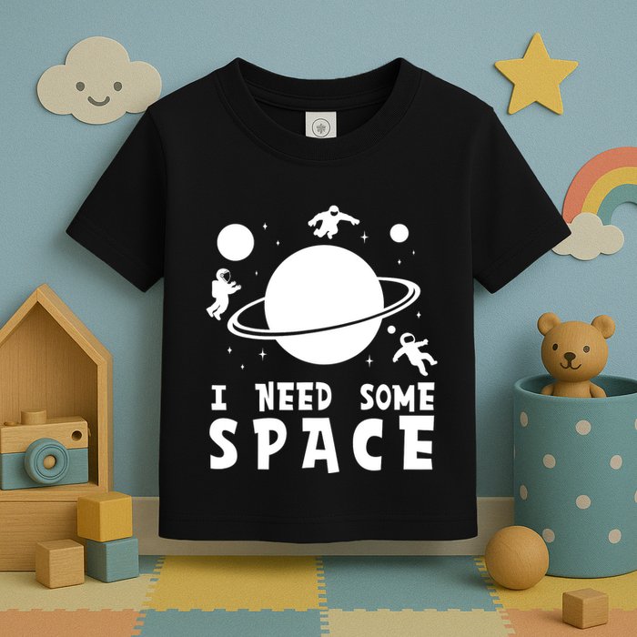 Funny I Need Some Space Kids Space Lover Space Toddler T-Shirt