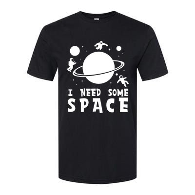 Funny I Need Some Space Kids Space Lover Space Softstyle® CVC T-Shirt