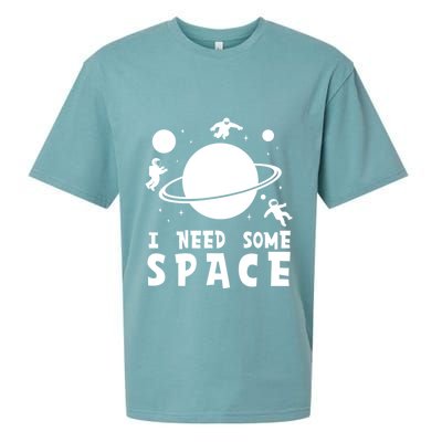 Funny I Need Some Space Kids Space Lover Space Sueded Cloud Jersey T-Shirt