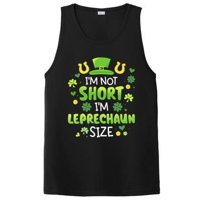 Funny I'm Not Short I'm Leprechaun Size For St Patricks Day Gift PosiCharge Competitor Tank