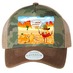 Funny It's Nacho Business Legacy Tie Dye Trucker Hat