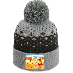 Funny It's Nacho Business The Baniff Cuffed Pom Beanie