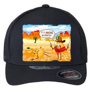 Funny It's Nacho Business Flexfit Unipanel Trucker Cap