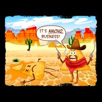 Funny It's Nacho Business City Backpack