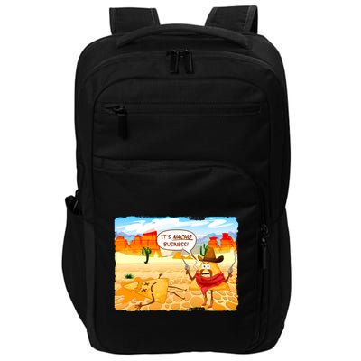 Funny It's Nacho Business Impact Tech Backpack