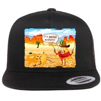 Funny It's Nacho Business Flat Bill Trucker Hat