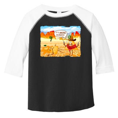 Funny It's Nacho Business Toddler Fine Jersey T-Shirt