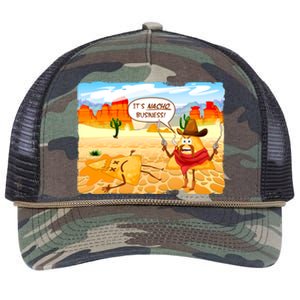 Funny It's Nacho Business Retro Rope Trucker Hat Cap