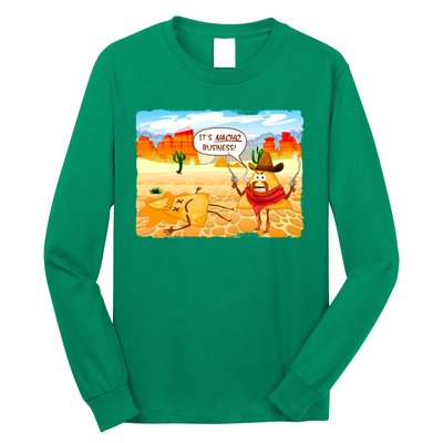 Funny It's Nacho Business Long Sleeve Shirt