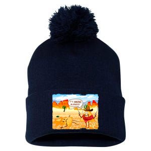 Funny It's Nacho Business Pom Pom 12in Knit Beanie