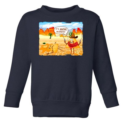 Funny It's Nacho Business Toddler Sweatshirt