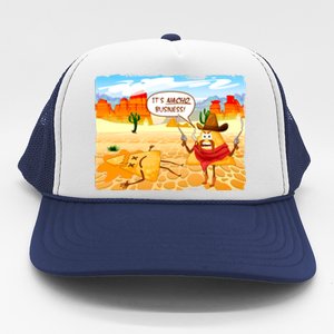 Funny It's Nacho Business Trucker Hat