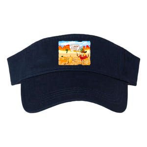 Funny It's Nacho Business Valucap Bio-Washed Visor