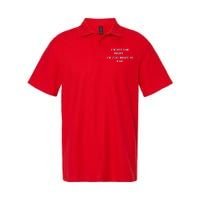 Funny IM Not Far Right IM Just Right So Far 2024 Softstyle Adult Sport Polo