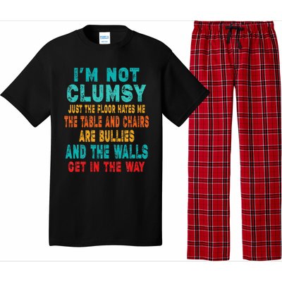 Funny Im Not Clumsy Sarcasm Saying Pajama Set