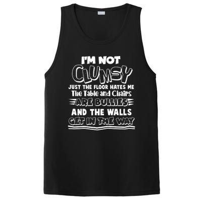 Funny Im Not Clumsy PosiCharge Competitor Tank