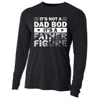 Funny ItS Not A Dad Bod ItS A Father Figure Cooling Performance Long Sleeve Crew