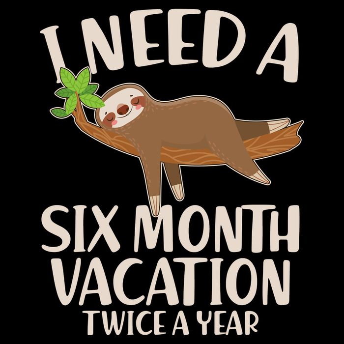 Funny I Need A Six Month Vacation Twice A Year 16 in Basic Backpack