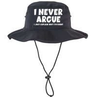 Funny I Never Argue I Just Explain Why Im Right Bucket Hat