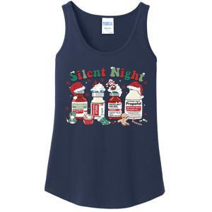 Funny Icu Nurse Christmas Silent Night Gift Ladies Essential Tank