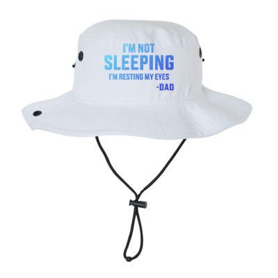 Funny IM Not Sleeping Resting My Eyes Dad For FatherS Day Great Gift Legacy Cool Fit Booney Bucket Hat