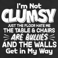Funny I'm Not Clumsy 15oz Campfire Ceramic Mug
