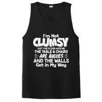 Funny I'm Not Clumsy PosiCharge Competitor Tank