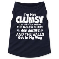 Funny I'm Not Clumsy Doggie Tank