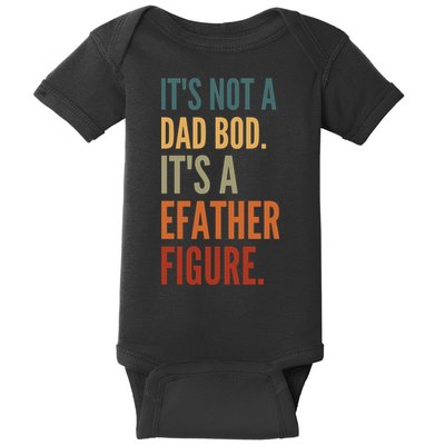 Funny Its Not A Dad Bod Its A Father Figure Baby Bodysuit