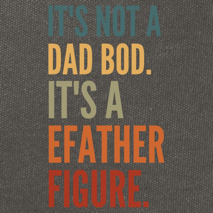 Funny Its Not A Dad Bod Its A Father Figure Cotton Canvas Backpack