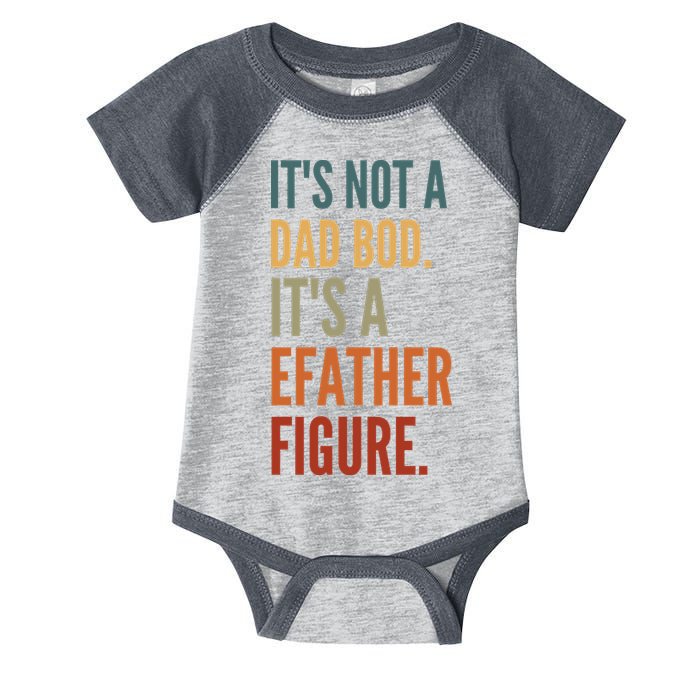 Funny Its Not A Dad Bod Its A Father Figure Infant Baby Jersey Bodysuit