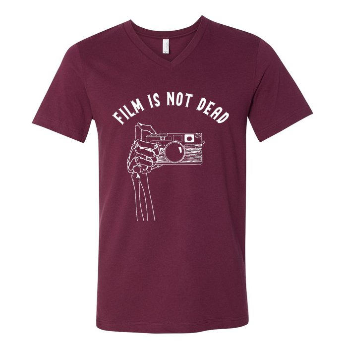 Film Is Not Dead V-Neck T-Shirt