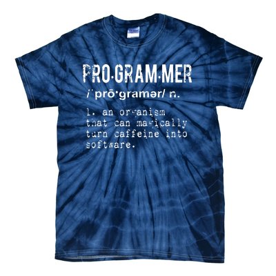 Funny IT Nerd Geek Programmer Definition Tee Tie-Dye T-Shirt