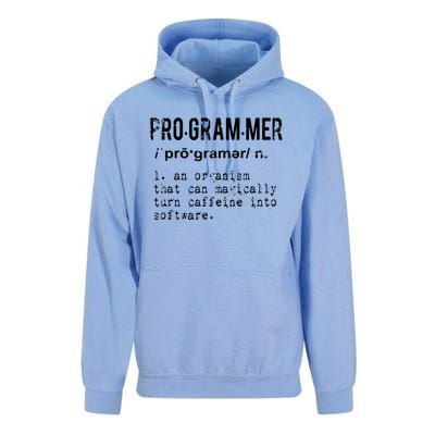 Funny IT Nerd Geek Programmer Definition Tee Unisex Surf Hoodie