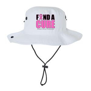 Find A Cure Breast Cancer Awareness Ribbon Legacy Cool Fit Booney Bucket Hat