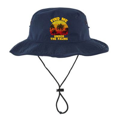 Find Me Under The Palms Bucket Hat