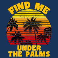 Find Me Under The Palms 16 in Basic Backpack