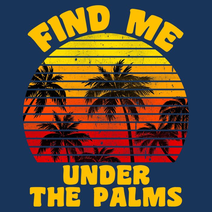 Find Me Under The Palms 16 in Basic Backpack