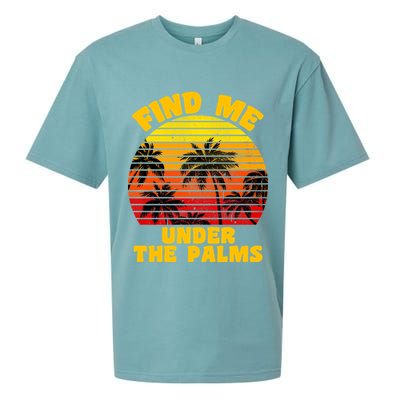 Find Me Under The Palms Sueded Cloud Jersey T-Shirt
