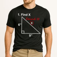 Find X Found It Funny Math School Performance Shirt