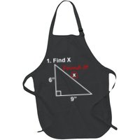 Find X Found It Funny Math School Apron