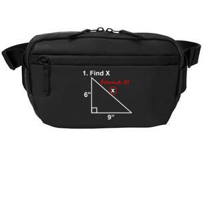 Find X Found It Funny Math School Crossbody Pack