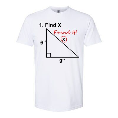 Find X Found It Funny Math School Softstyle® CVC T-Shirt