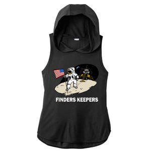 Finders Keepers Ladies PosiCharge Tri-Blend Wicking Draft Hoodie Tank