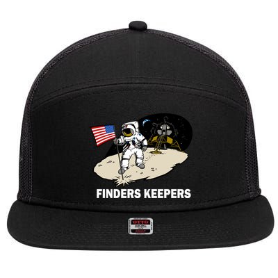 Finders Keepers 7 Panel Mesh Trucker Snapback Hat