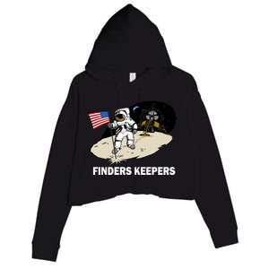 Finders Keepers Crop Fleece Hoodie