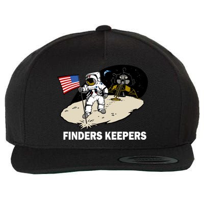 Finders Keepers Wool Snapback Cap